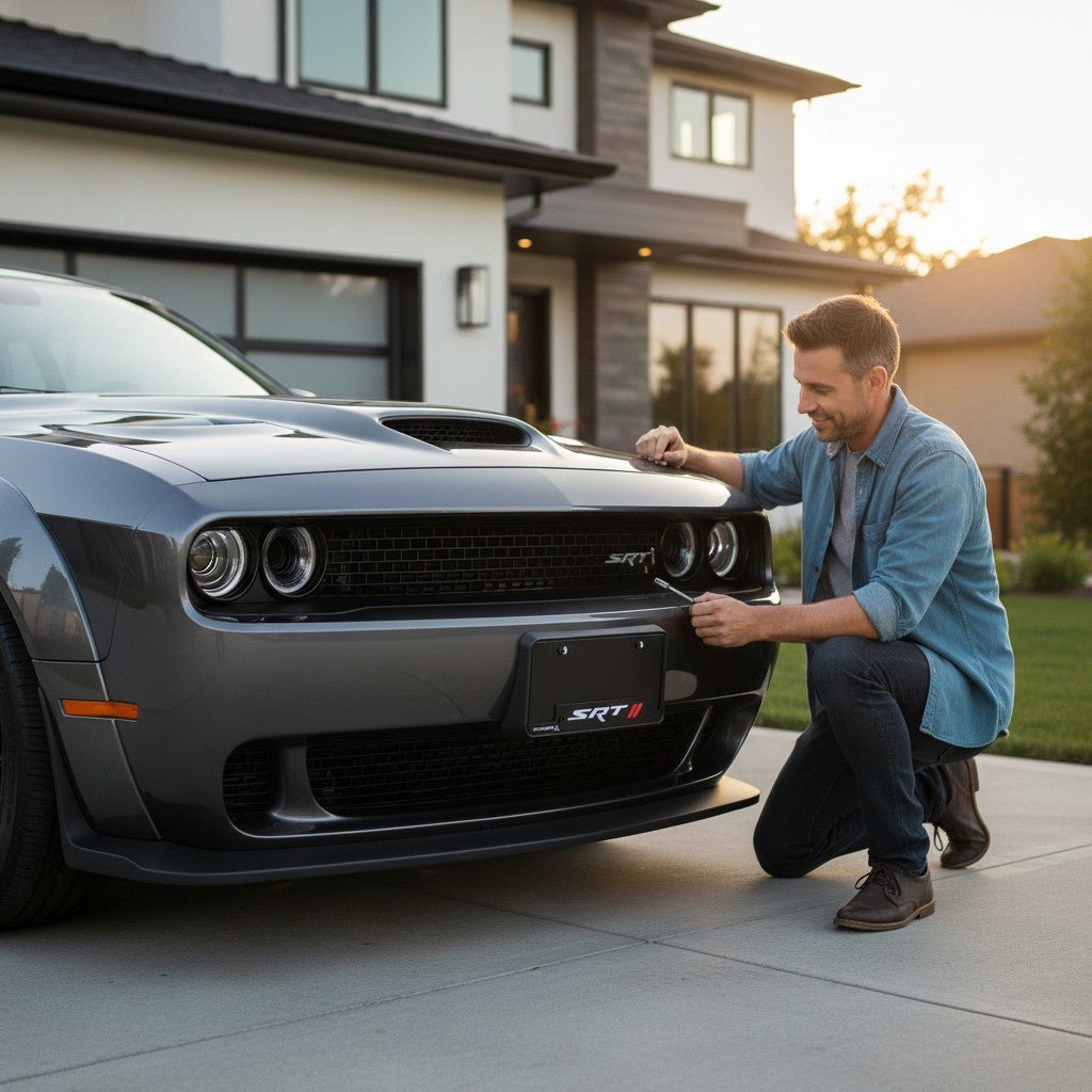 License Plate Frame - Dodge SRT - Speedlogix