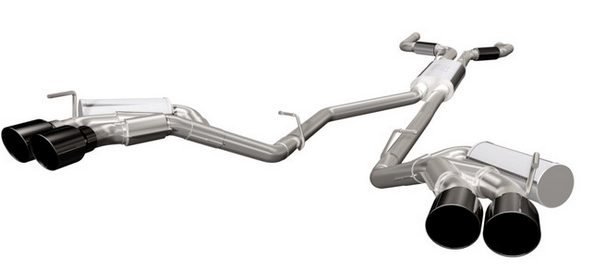 MagnaFlow Street Cat - Back Exhaust, Black Tips 2020 - 2025 Explorer ST - Speedlogix