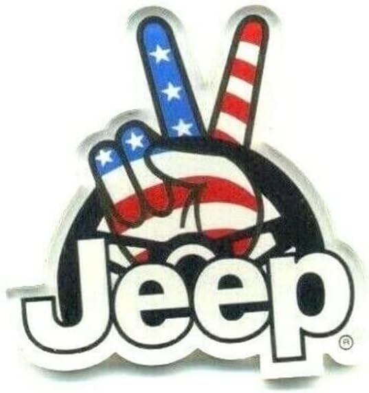 Magnet - Jeep Wave USA (Acrylic) - Speedlogix