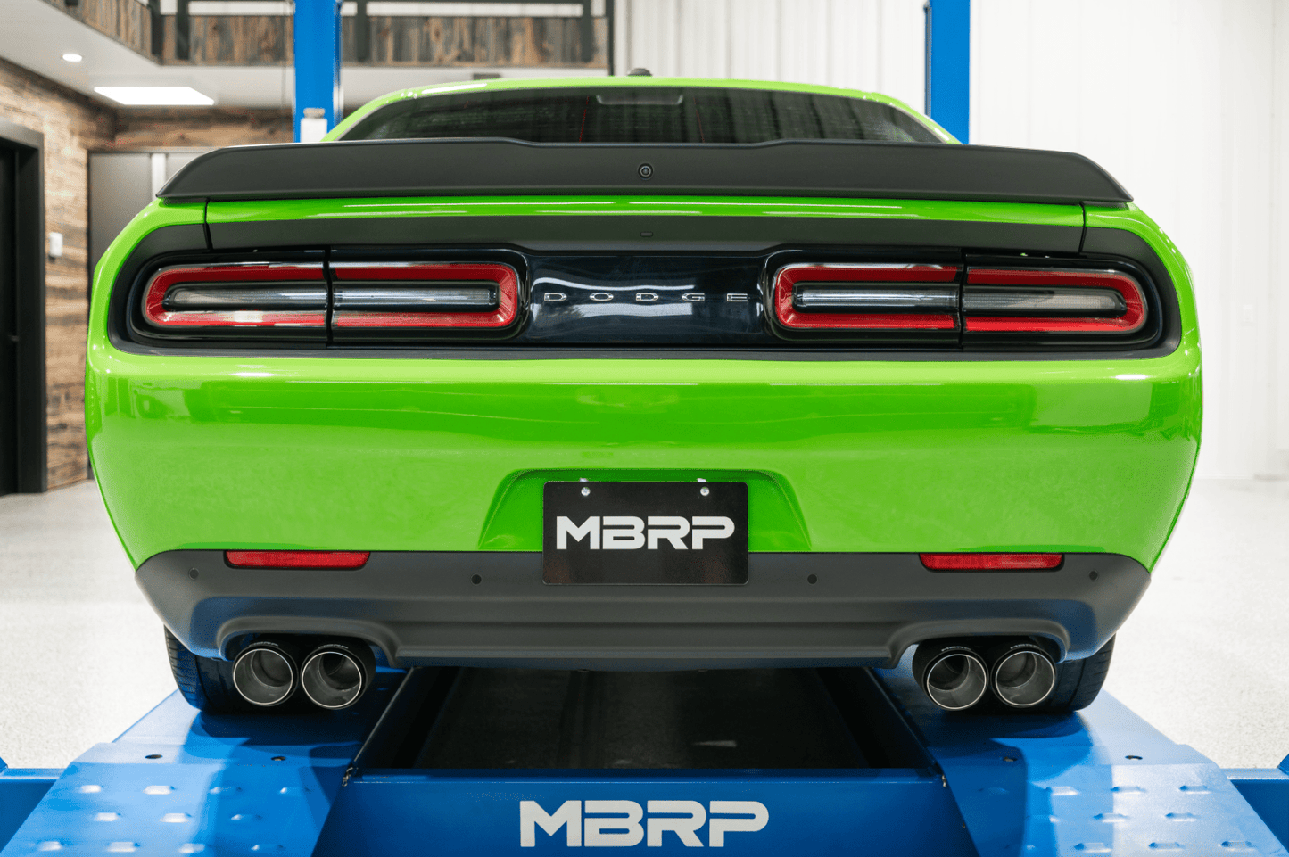 MBRP 3" Armor Pro Race Cat - Back Exhaust, Carbon Tips 2015 - 2023 Challenger 5.7L/6.2L/392/6.4L - Speedlogix