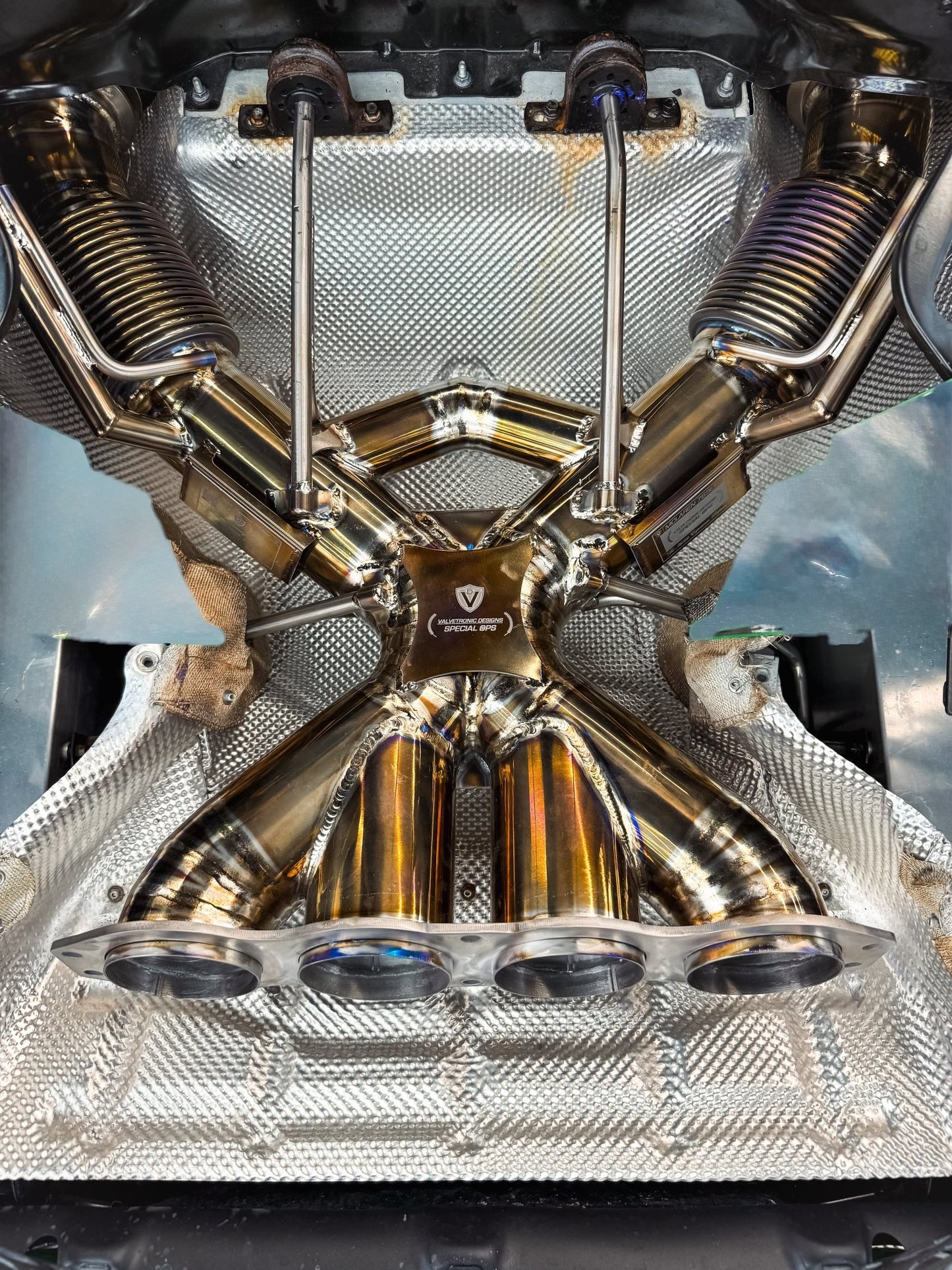 Mclaren 765LT F1 Race Exhaust System - Speedlogix