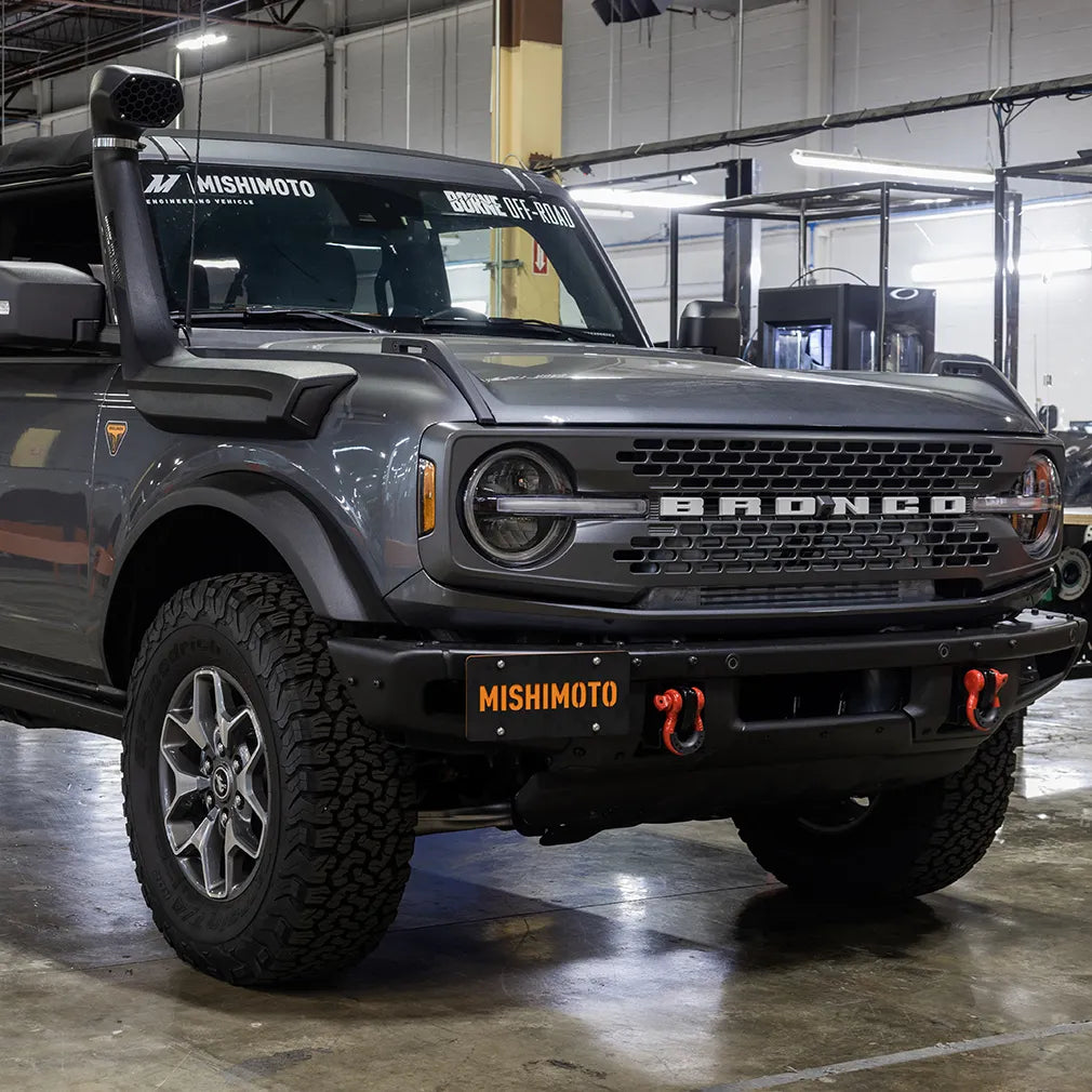 Mishimoto Front License Plate Relocation Kit 2021-2023 Bronco - Speedlogix