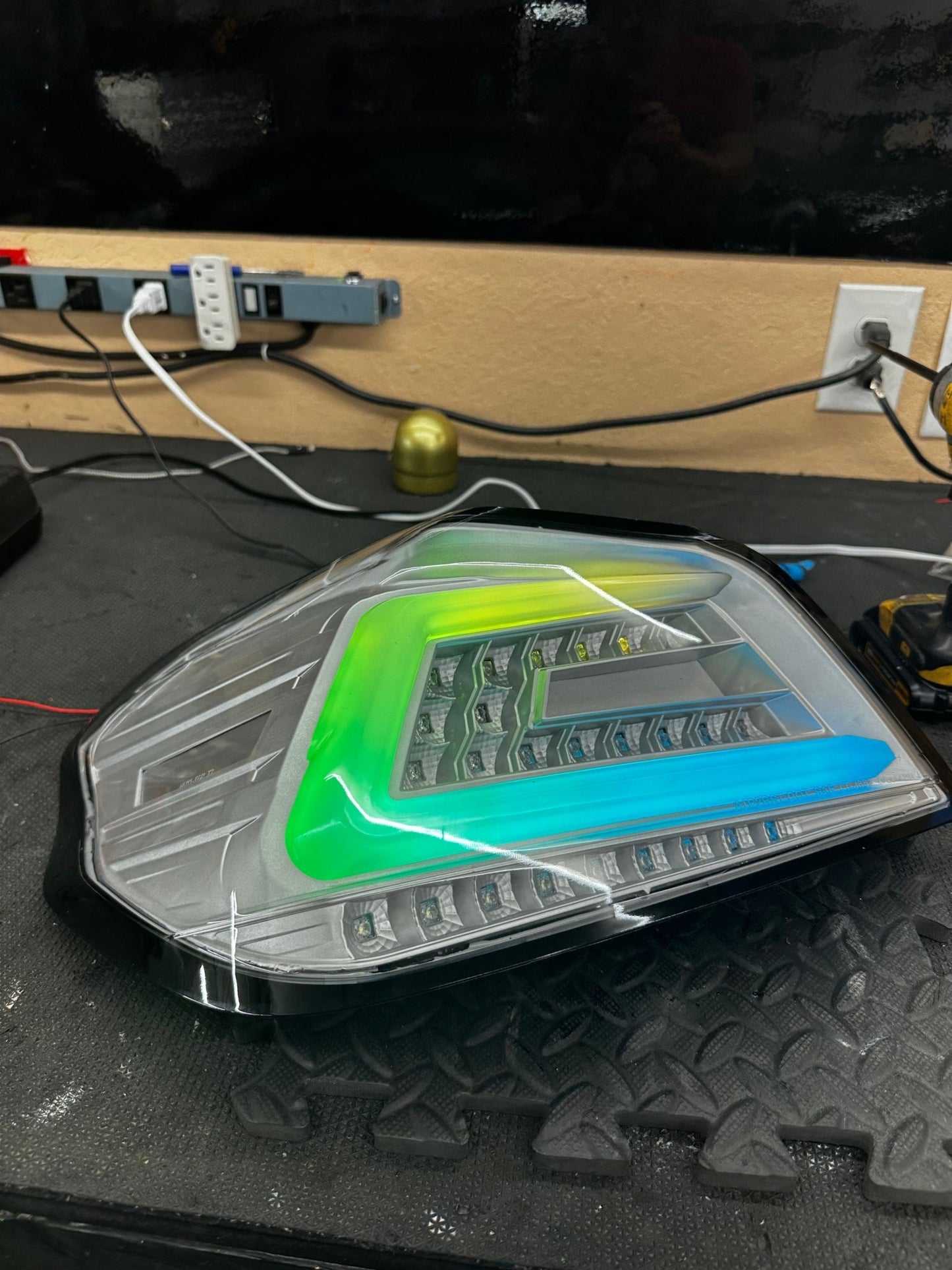 NTXGlow Clear Color Shifting Spec D Tail Lights (2015 - 2021 Subaru WRX) - Speedlogix