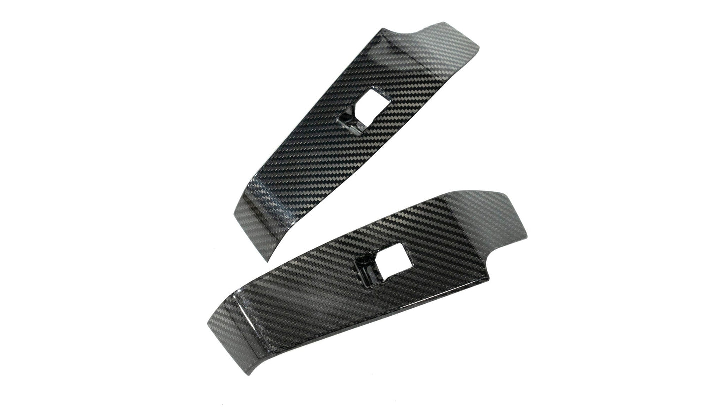 OLM LE Carbon Fiber Window Switch Panel Covers (Set of 4) - 2022+ FL Honda Civic / FL5 Type R - Speedlogix