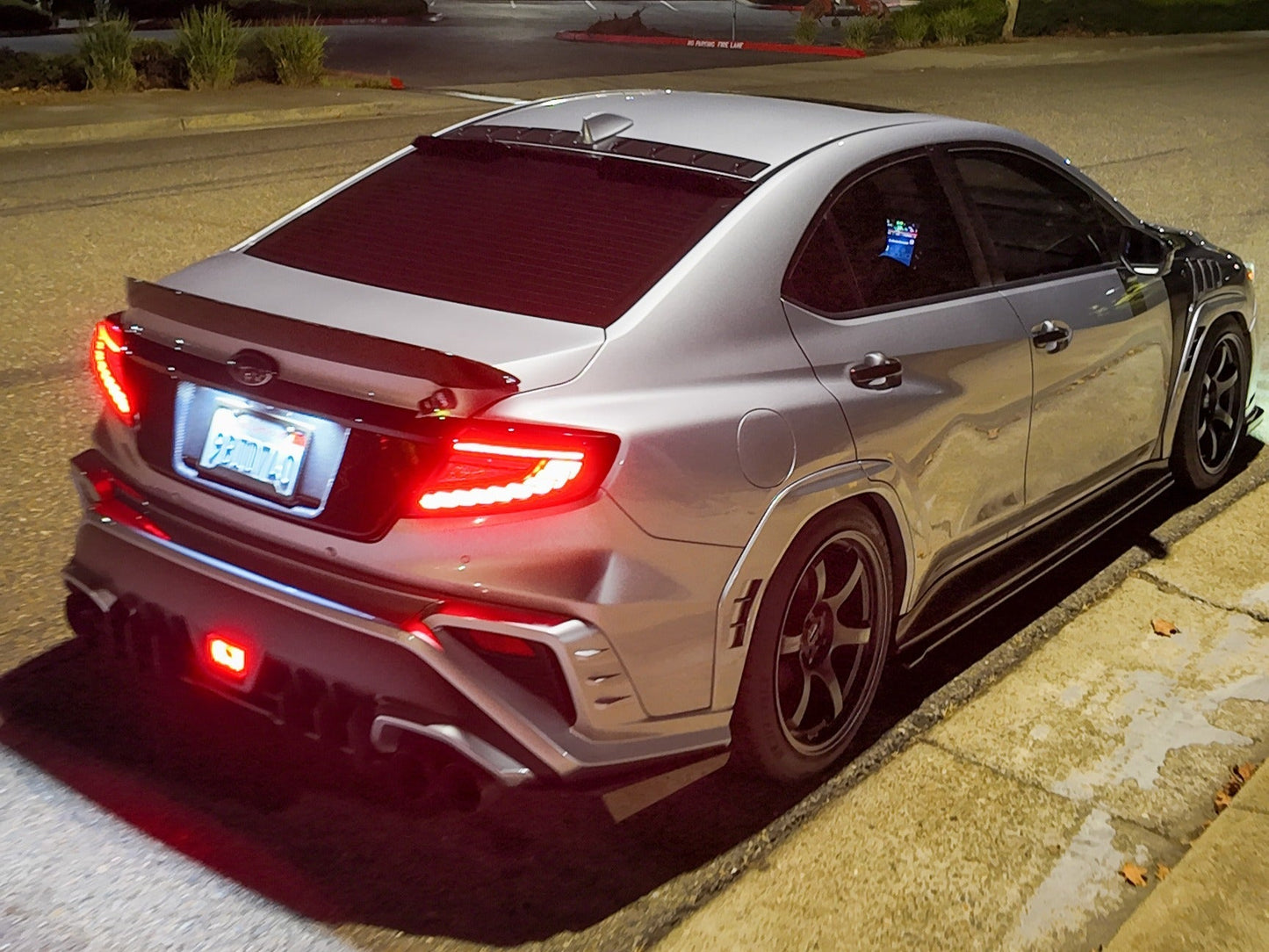 OLM Phantom - Spec LED Taillights (Clear Lens Red Optic) - 2022+ WRX - Speedlogix