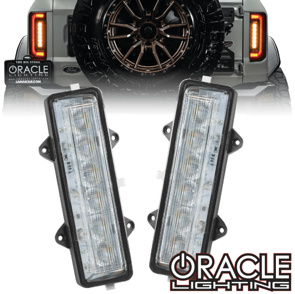 Oracle Dual Function Amber/White Reverse LED Modules 2021 - 2023 Bronco - Speedlogix