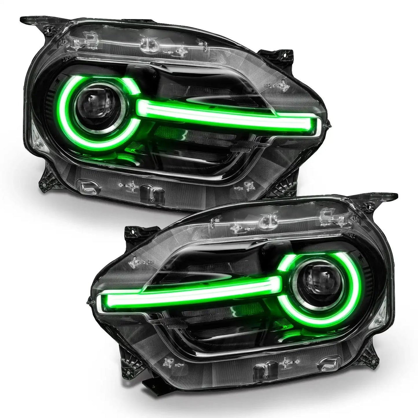 ORACLE Lighting 2021 - 2025 Ford Bronco Sport ColorSHIFT RGB+W Headlight DRL + Halo Upgrade - Speedlogix