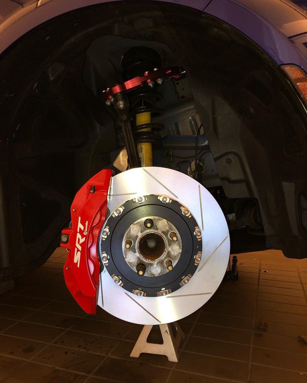 Paragon Front Brake Rotor Rings 2021 - 2023 Challenger/Charger - Speedlogix