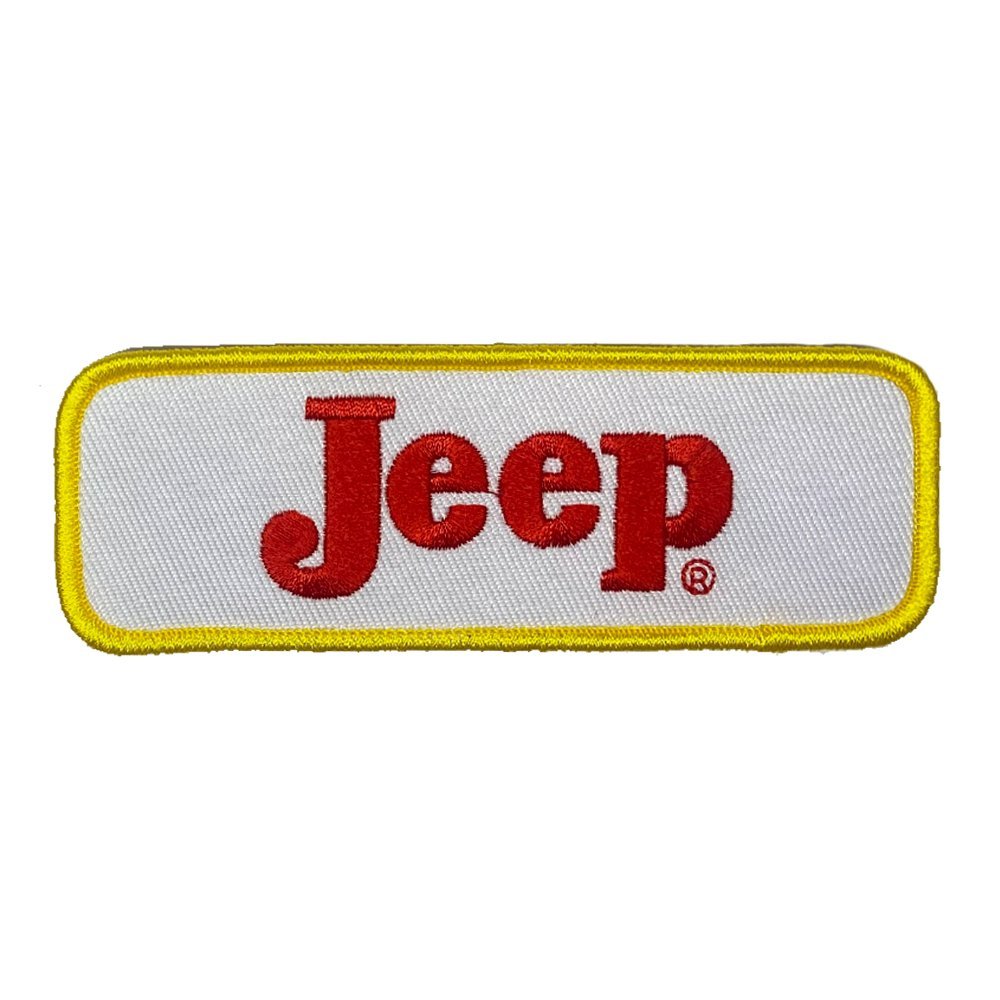 Patch - Jeep Vintage Text - Speedlogix