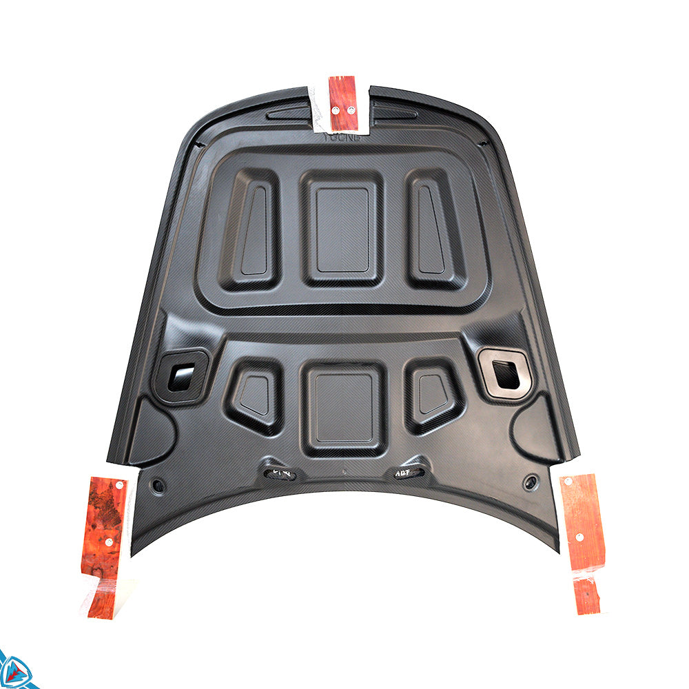 2013-2025 Porsche Boxster & Cayman (981/982) / 2012-2019 Porsche 911 (991.1/991.2) GT4 RS Style Pre-Preg Dry Carbon Fiber Hood | FYBR Aerodynamics