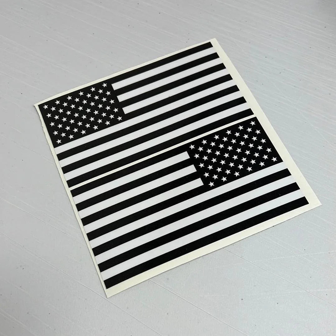 Printed Series American Flag Fender Stickers - 2021+ Bronco / Bronco Sport / Jeep / Universal - Speedlogix