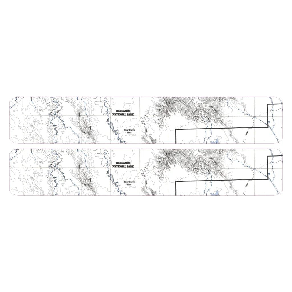 Printed Series Door Sill Protectors - 2021+ Bronco 2/4 Door - Speedlogix
