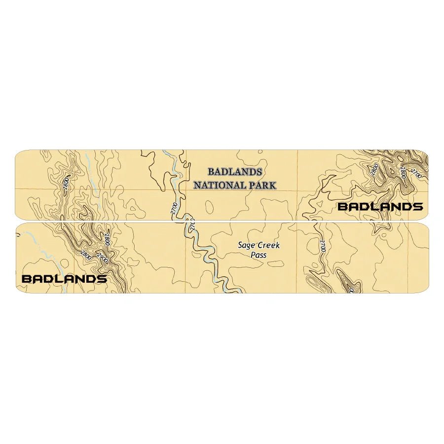 Printed Series Door Sill Protectors - 2021+ Bronco 2/4 Door - Speedlogix