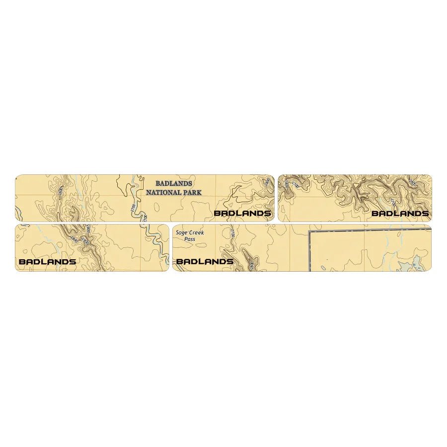 Printed Series Door Sill Protectors - 2021+ Bronco 2/4 Door - Speedlogix