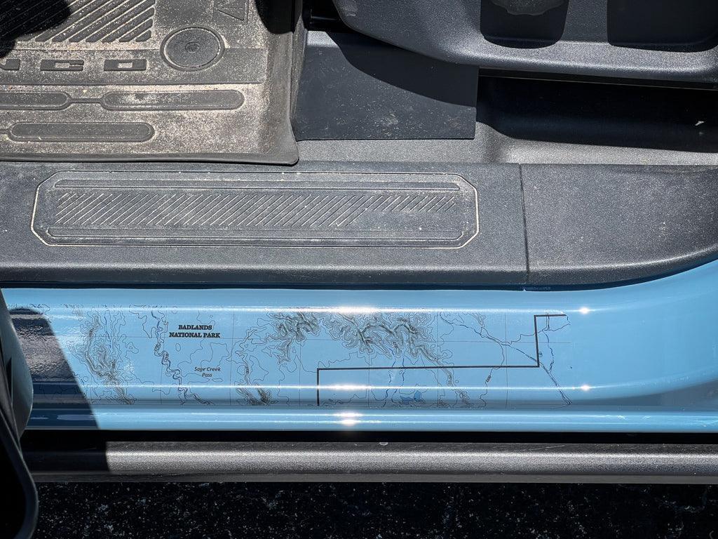 Printed Series Door Sill Protectors - 2021+ Bronco 2/4 Door - Speedlogix