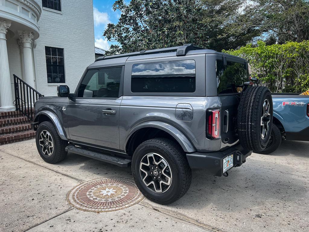 Printed Series Fuel Door Overlay - 2021+ Bronco - Speedlogix