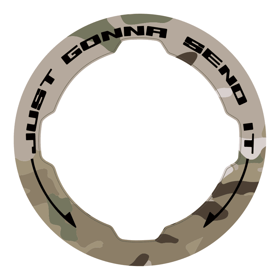 Printed Series GOAT Mode Dial Ring Overlay V2.1 - 2021+ Bronco - Speedlogix