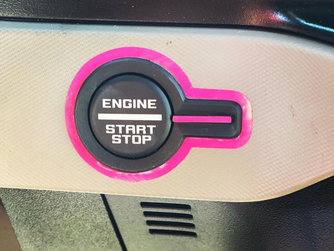 Push to Start Trim Outline (Standard Series) - 2021+ Bronco - Speedlogix