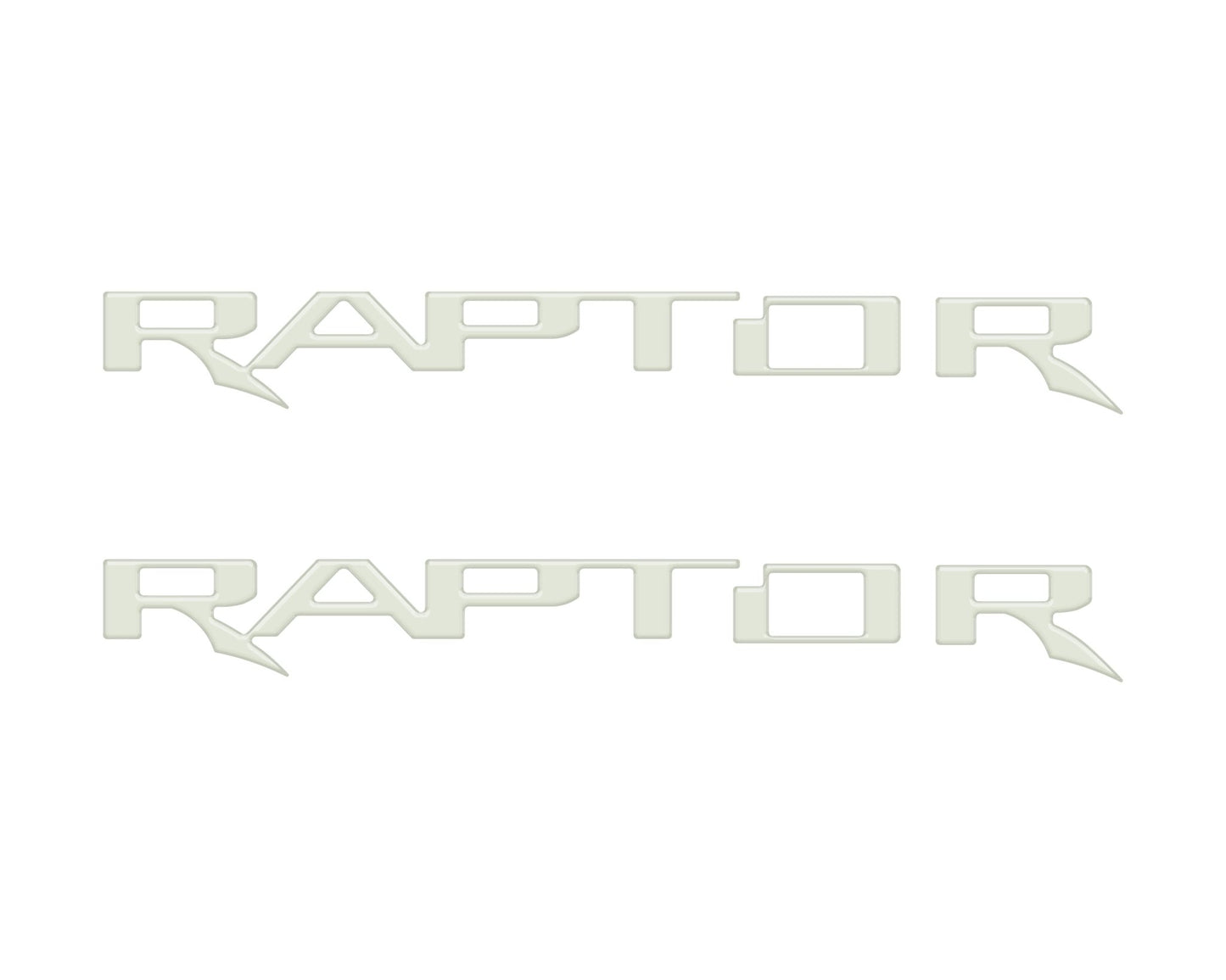 Raptor Emblem Inserts Fits 2022 - 2026 Ford Bronco Raptor - Speedlogix