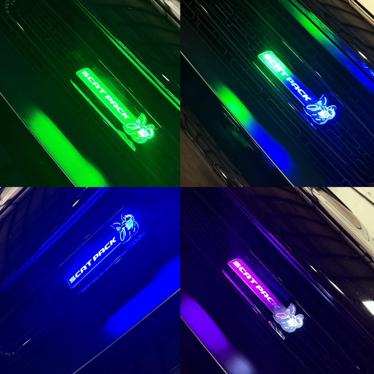Scatpack LED Emblem Badge (Multicolor Flow) - Speedlogix