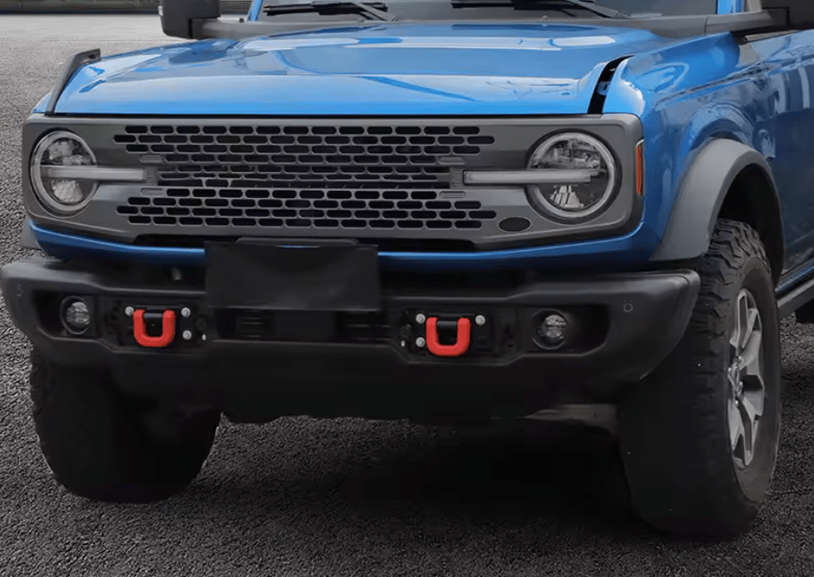Speedlogix Front Bumper Tow Hook Covers 2021 - 2024 Bronco - Speedlogix