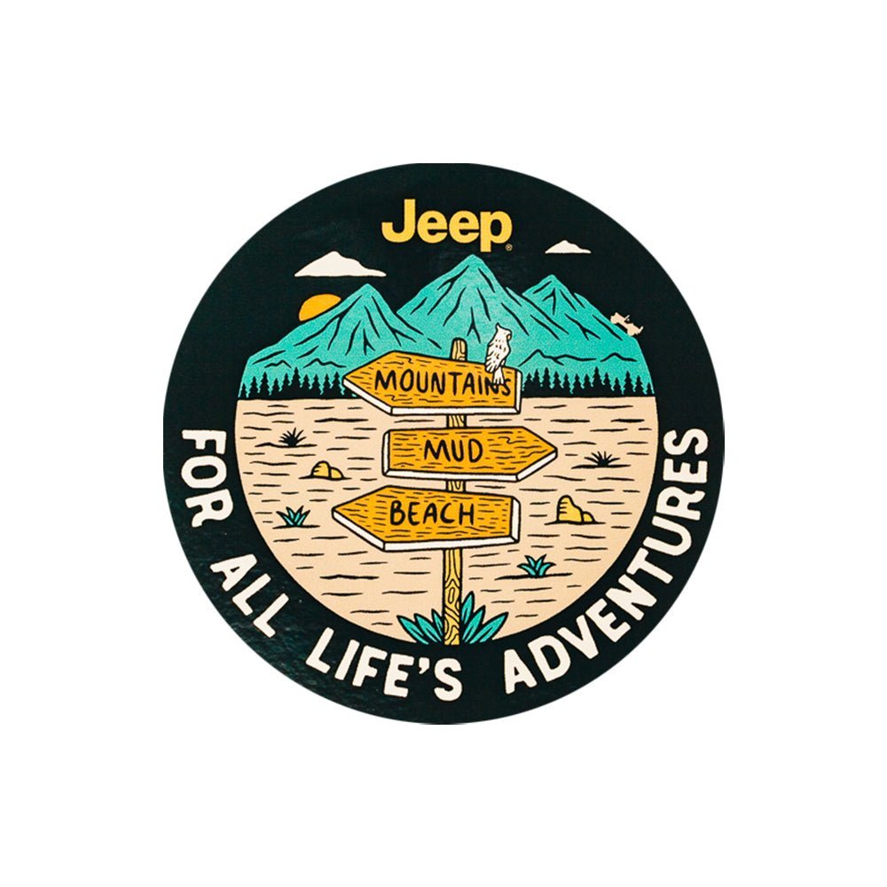 Sticker - Jeep® For All Lifes Adventures - Speedlogix
