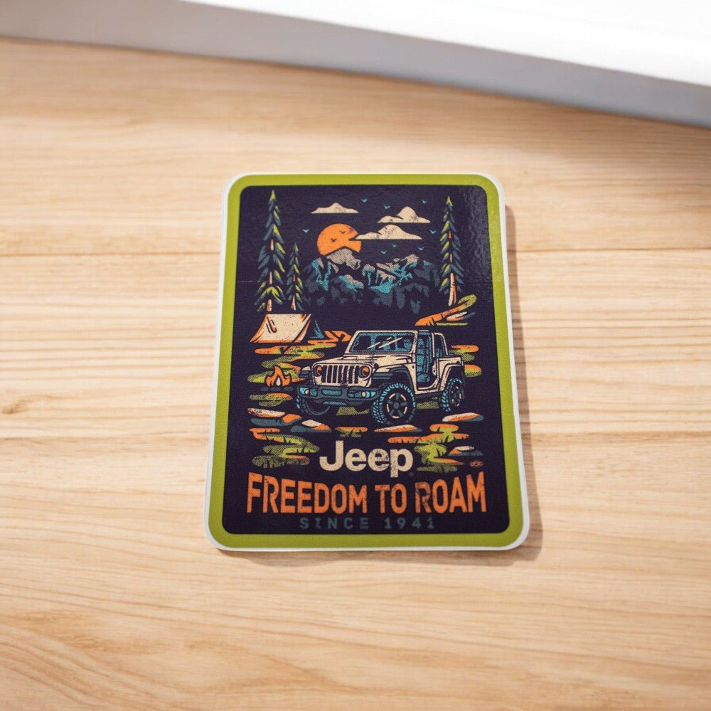 Sticker - Jeep® Freedom To Roam - Speedlogix