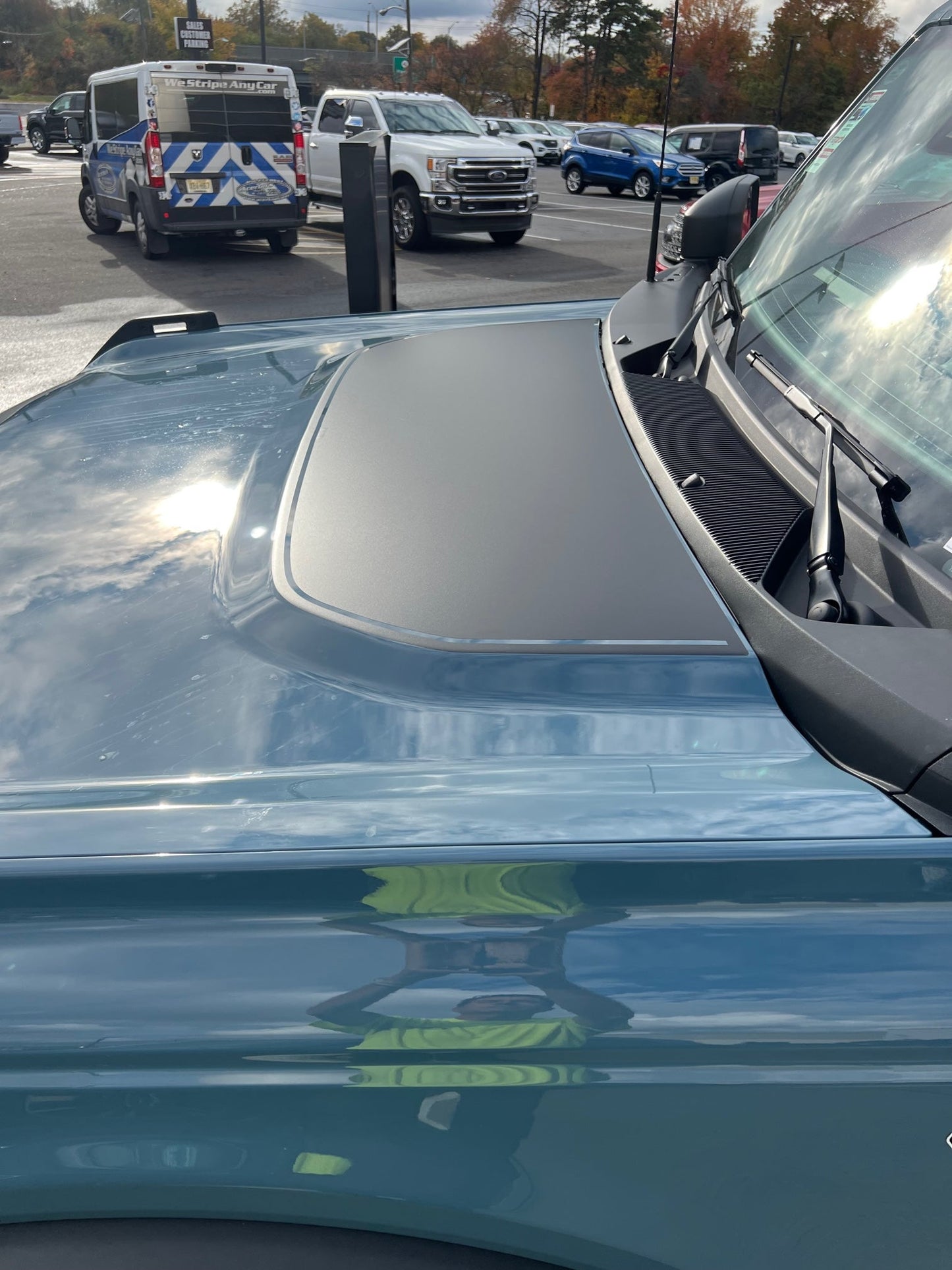 Stripe Hood Decal for 2021 - 2025 Ford Bronco - Speedlogix