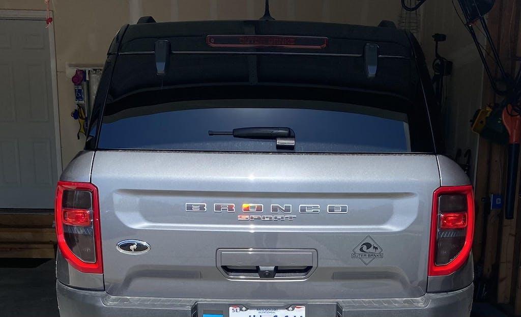 Version 1 Tail Light Overlays - 2021+ Bronco Sport - Speedlogix