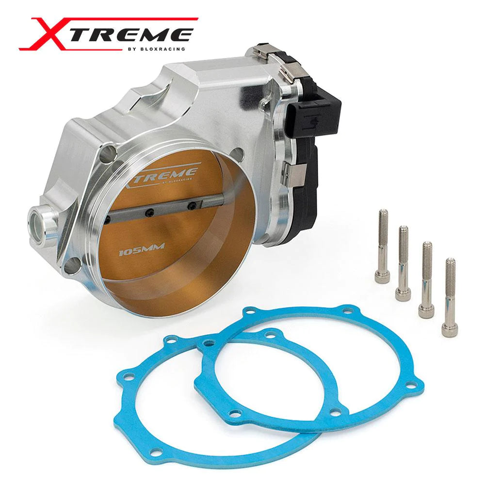 BLOX 105mm Billet Throttle Body (Silver) 2015-2023 Hellcat/Redeye 6.2L - Speedlogix