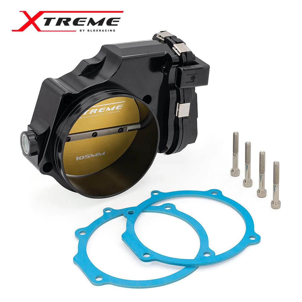BLOX 105mm Billet Throttle Body (Black) 2015-2023 Hellcat/Redeye 6.2L - Speedlogix