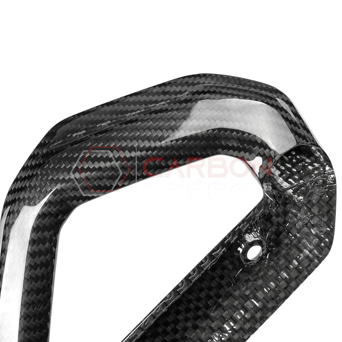 Real Carbon Fiber Center Console Grab Handle Trim For 2021–2026 Ford Bronco | Direct Replacement