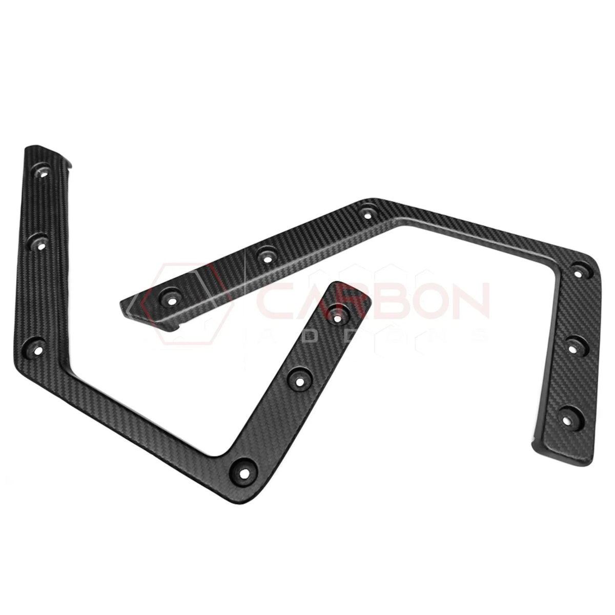 Real Carbon Fiber Front Door Storage Pocket Net Frame For 2021–2026 Ford Bronco | Direct Replacement