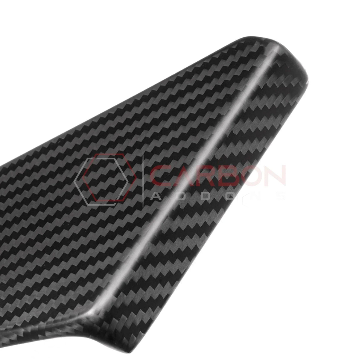 Real Carbon Fiber Rear Door Window Triangle Trim Covers For 2021–2026 Ford Bronco