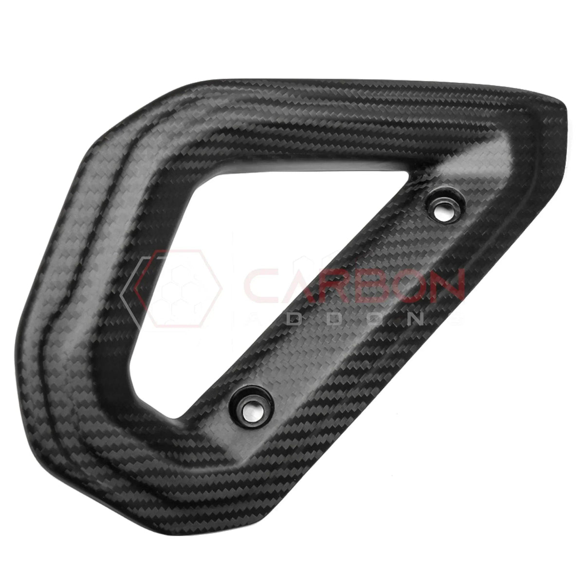 Real Carbon Fiber Center Console Grab Handle Trim For 2021–2026 Ford Bronco | Direct Replacement