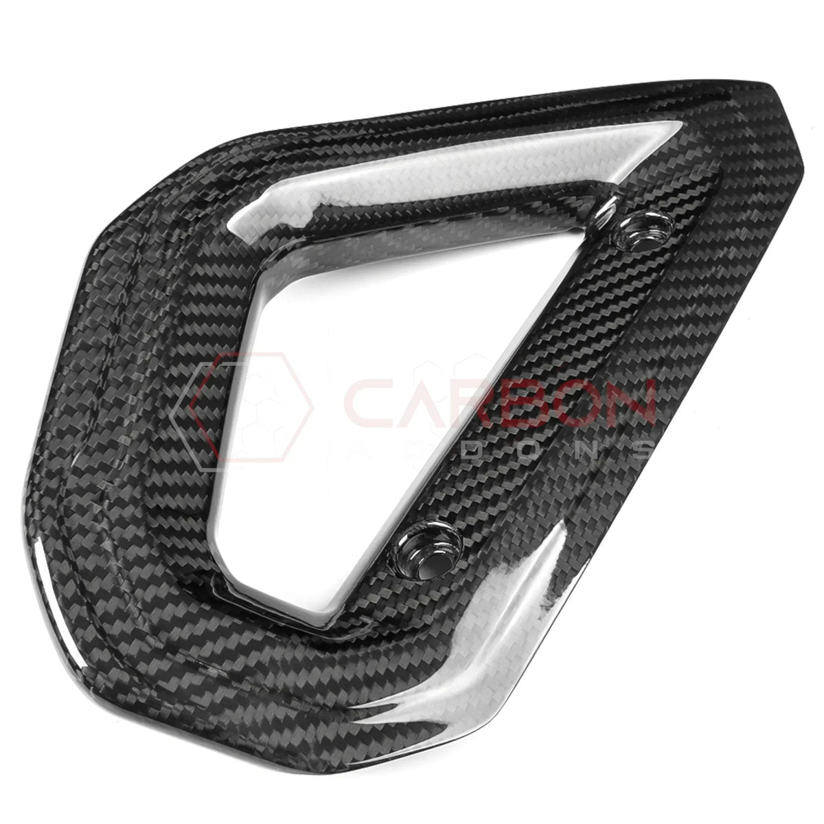 Real Carbon Fiber Center Console Grab Handle Trim For 2021–2026 Ford Bronco | Direct Replacement