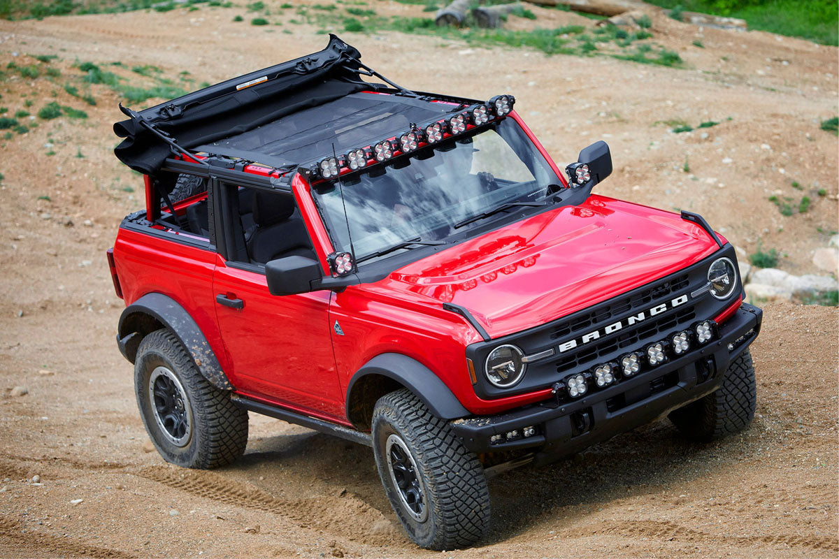 Baja Designs Roof Light Bar Kit 8 XL Linkable w/ Upfitter 2021-2022 Bronco