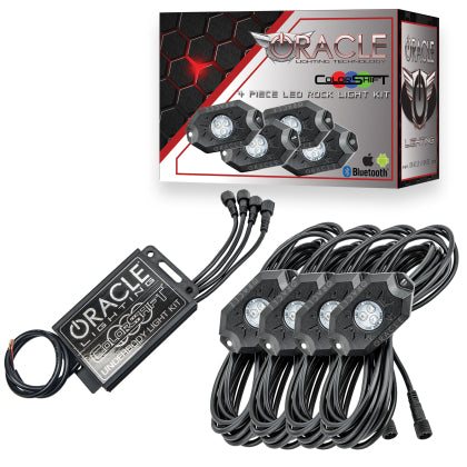 Oracle Bluetooth Underbody 4-Piece Rock ColorSHIFT Light Kit