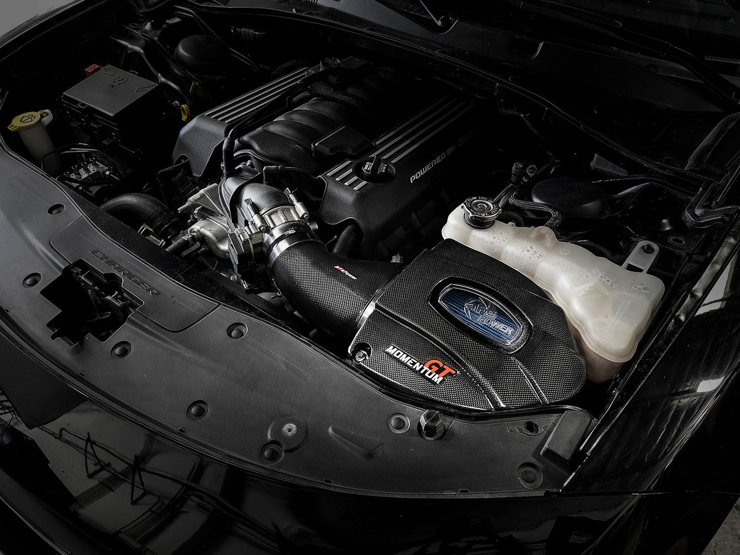 aFe Carbon Cold Air Intake, Pro 5R Filter 2011-2023 Challenger/Charger 392/6.4L