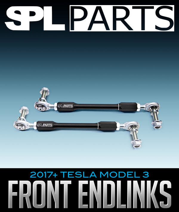 SPL Front Sway Bar End Links 2017-2021 Tesla Model 3