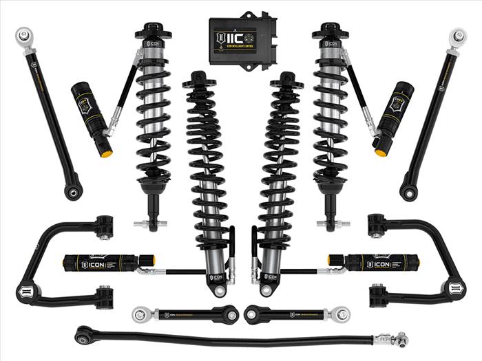 Icon Vehicle Dynamics 3-4" Lift Stage 8 Tubular Suspension System 2021-2023 Bronco (Non-Sasquatch)