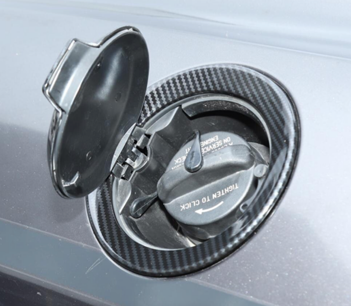 Speedlogix Fuel Door Cover (Carbon) 2008-2023 Challenger