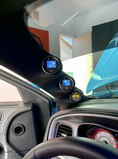 Speedlogix Triple A-Pillar Gauge Pod 2011-2023 Charger - Speedlogix