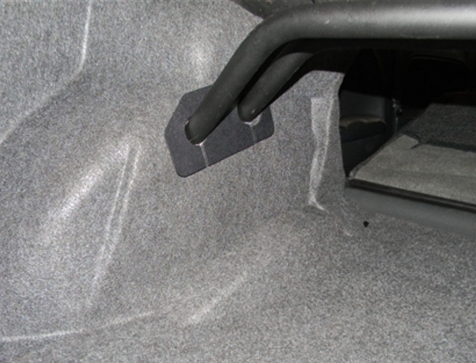 Speedlogix Rear Trunk Brace Close Out Panels