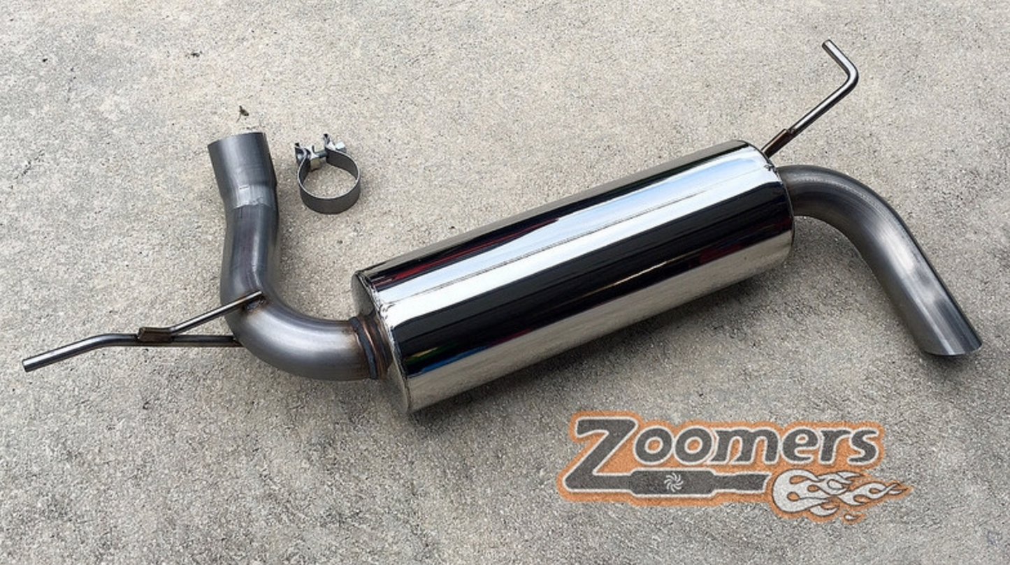 Zoomers Exhaust 2007-2018 Wrangler JK - Speedlogix