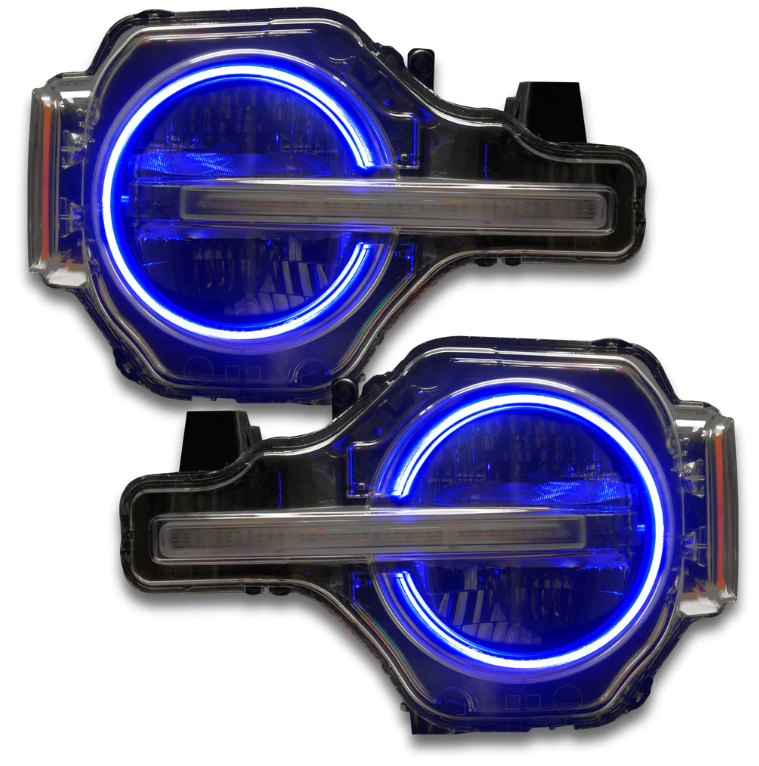 Oracle Headlight Halo Upgrade Kit RGB+W ColorSHIFT 2021-2023 Bronco (Signature Headlights)