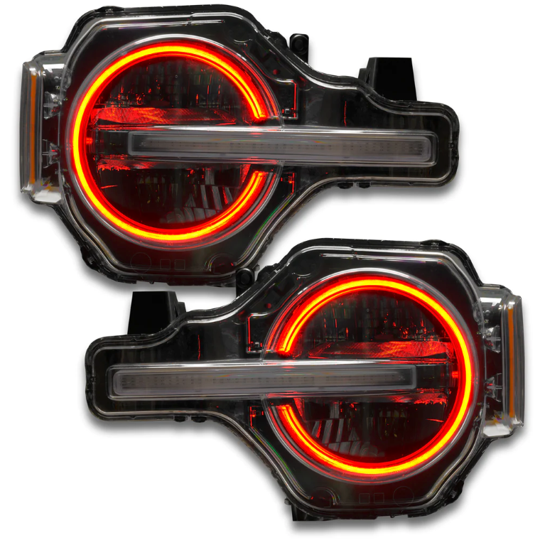 Oracle LED Headlight Halo Kit 2021-2023 Bronco (Base Headlights) - Speedlogix