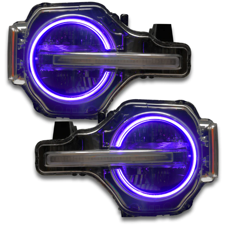Oracle LED Headlight Halo Kit 2021-2023 Bronco (Base Headlights) - Speedlogix