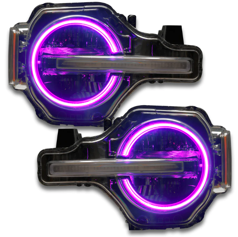 Oracle LED Headlight Halo Kit 2021-2023 Bronco (Base Headlights) - Speedlogix