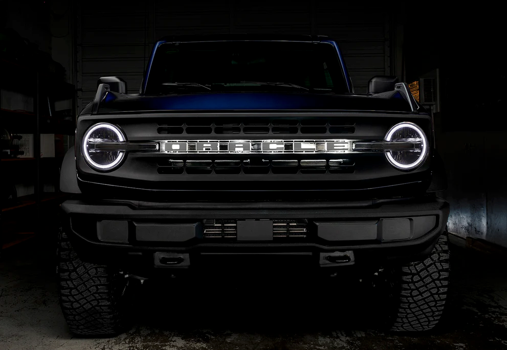 Oracle LED Headlight Halo Kit 2021-2023 Bronco (Base Headlights) - Speedlogix